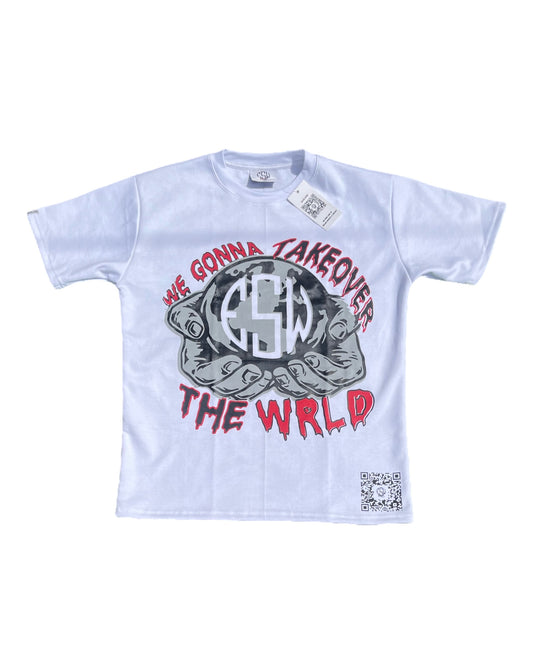 “WGTOTW v2 WRLD TOUR” T-shirt - Bred