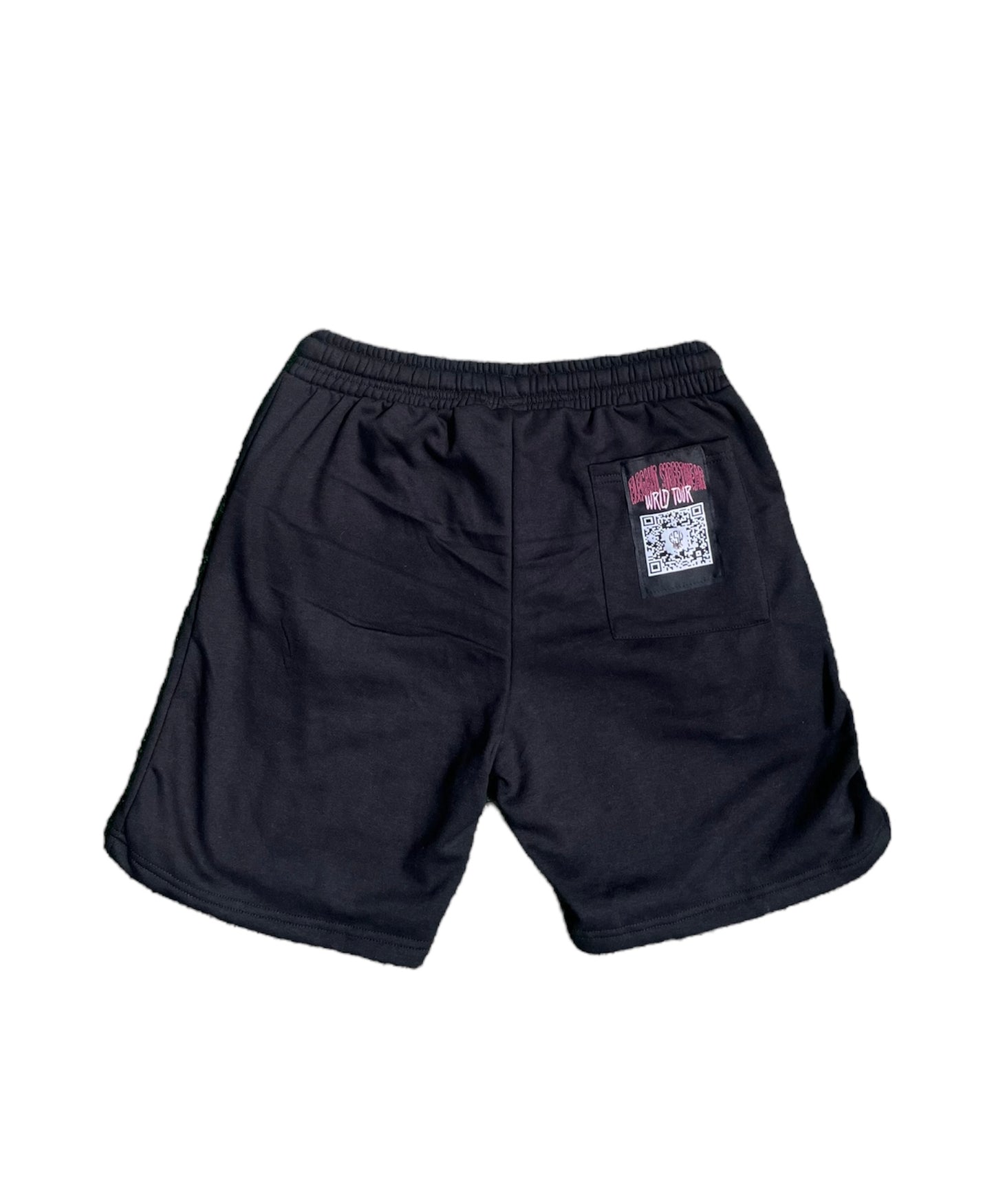 “WGTOTW v2 WRLD TOUR” shorts - Bubblegum pink